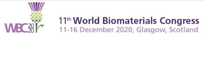 2020年第11届世界生物材料年会（WBC)延期更新