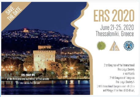 2020年第21届国际鼻科学协会大会暨第28届欧洲鼻学会大会和第37届世界鼻科大会联席会议（ERS-ISIAN-IRS）延期更新