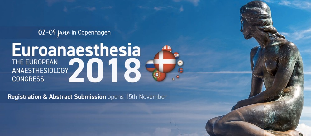2018年欧洲麻醉学协会大会 （ESA）